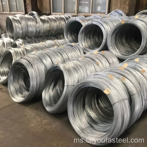 BWG 18 1.2mm Galvanized GI Iron mengikat wayar